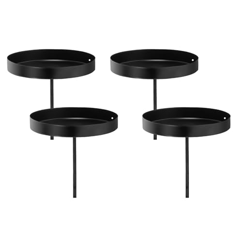 Kerzenhalter Stumpenkerzen, 4 Stück Kerzenständer, 8cm Kerzenhalter...