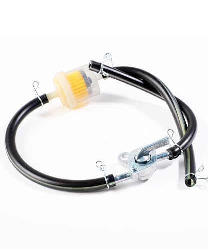 Flaconi - Flaconi Filtre Essence Moto,Kit de Robinet de Commutateur D'essence de Robinet de Carburant,Tuyaux De Carburant Filtre En Ligne Pour Moto,Compatible avec une Large Gamme de Moto,Voiture,Scooter,Vélo