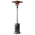 Amazon Basics 46,000 BTU Outdoor Propane Patio Heater with Wheels, Commercial & Residential, Slate Gray, 32.1 x 32.1 x 91.3 inches (LxWxH)