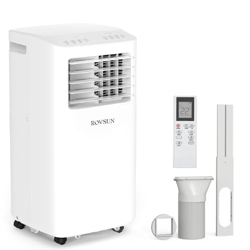 ROVSUN 10000 BTU Portable Air Conditioner & Heater Combo with Remote Control, 4-in-1 Room AC Unit...