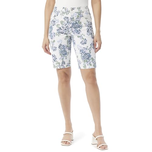 Short Amanda Gloria Vanderbilt multi white jardin laurier rose 32