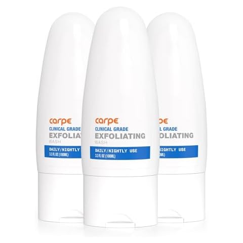 Carpe Exfoliating Underarm Scrub with Odor Protection, Underarm Exfoliator to Improve Deodorant Performance - Energizing Minty Fresh Smell - Armpit Scrub for Women and Men (3 Pack) Cover