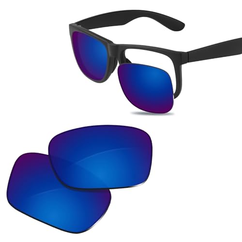 Image of 100% Precise-Fit Replacement Sunglass Lenses for Ray-Ban Justin RB4165 54mm