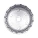 Ibetter 86.6mm 16 Flute Oil Filter Wrench for Volvo and BMW - 86mm Cartridge Style Oil Filter Housing Caps, Removal Tool (Silver)