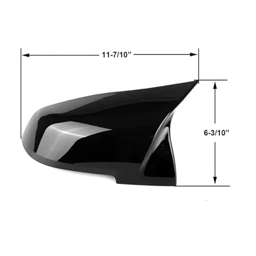 Coque rétroviseur BMW F30 F32 remplacement style M4 carbone