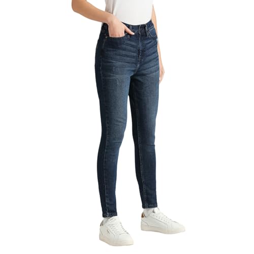 Image of Pepe Jeans Women's Skinny Fit High Rise Jeans