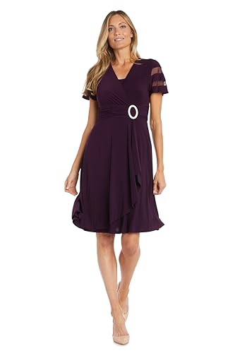 Image of R&M Richards Women's Allegra Cascade Dress