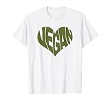 Vegan Saying Heart Shape Design / Promote Plant Based Diet T-Shirt