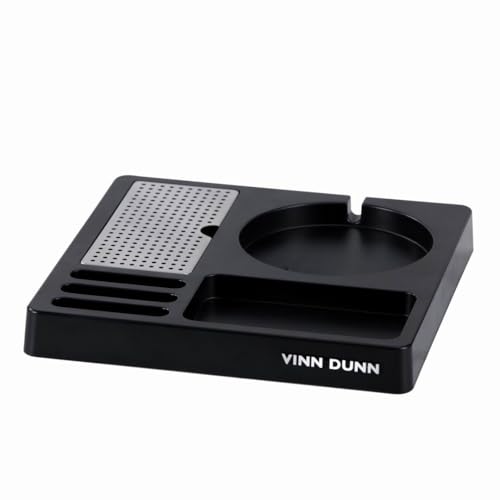 VINN DUNN TILBURY Welcome Tray Black 24 x 24 x 3 cm; TRAY ONLY