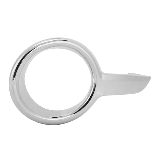 Fog Light Cover Chrome Plating High Strength ABS Plastic Front Bumper Fog Lamp Bezel for 208 2012‑2018 (Left OE: 1608110880)
