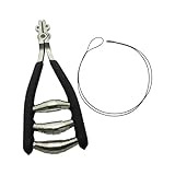 DYNWAVE String Starting Clamp Stringing Tool, Badminton Starting Stringing Clamp, Tennis Equipment for Squash, Tennis Racquet, Black