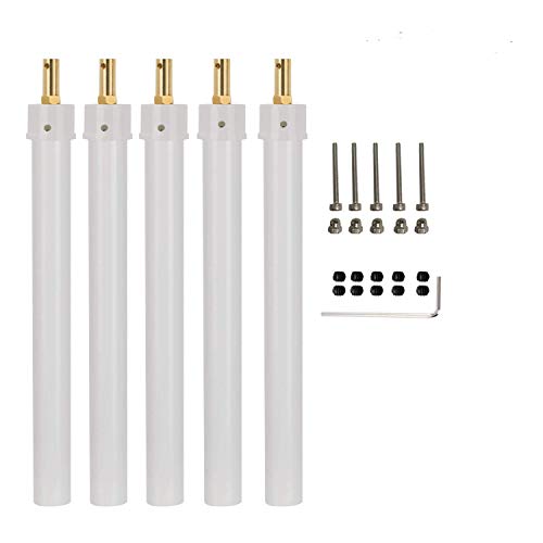 5PCS Cup Turner Wands Cuptisserie 25mm Diameter Arm Replacement Cup Wands arms for Cup Turner Spinner Machine, Tumbler Rotisserie kit