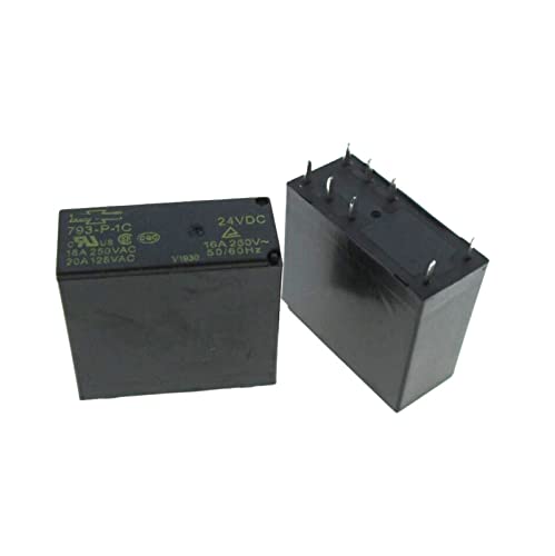 Relais de puissance 793P1C 24VDC commutateur 8 broches 16A pour PCB