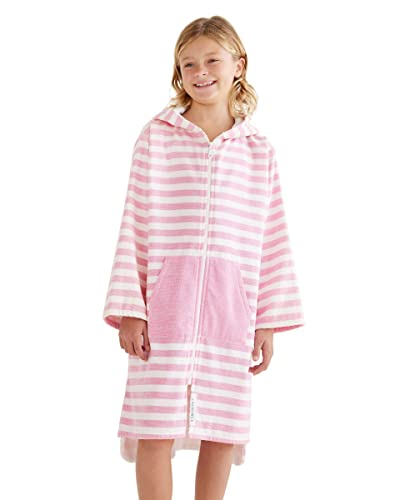 SAMMIMIS Kids Bathrobe & Boys and Girls Swim Cover Up - Hooded Kids Beach Towels - Soft Terrycloth Zip Up Towel Poncho