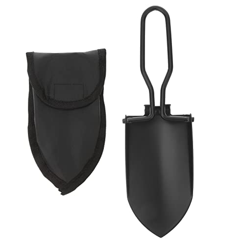 VICASKY Pala de jardín plegable multifunción para jardinería, camping y actividades al aire libre, práctica bolsa de almacenamiento eficiente