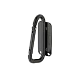 タジマ セフシステム セフ工具ホルダースチール スリムカラビナ小 SFSKHI-CS 現場要求強度を十分満たした頼れるスチール製 省スペースで腰回りスッキリ セフホルダーとの嵌合部はメッキと塗装のダブルコーティング バネロック構造を採用