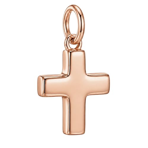 PVD Rose Gold Cross Pendant