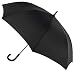 Produktbild Eleganter Vogue-Herrenstockschirm.Schwarzer Regenschirm mit rutschfester Gummispitze. VOGUE® (schwarz)