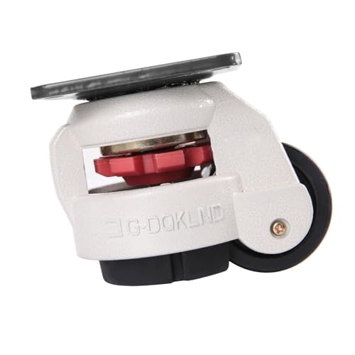 Roulettes Gd 60F de machine industrielle robuste pour mise à niveau rétractable - 7