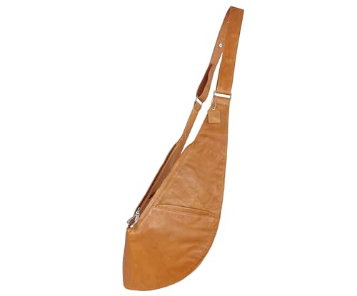 Image of SASH Crossbody Bag - Genuine or Faux Leather Purse for Women - Travel Sling Bag with FRID-Protected Wallet | Genuine