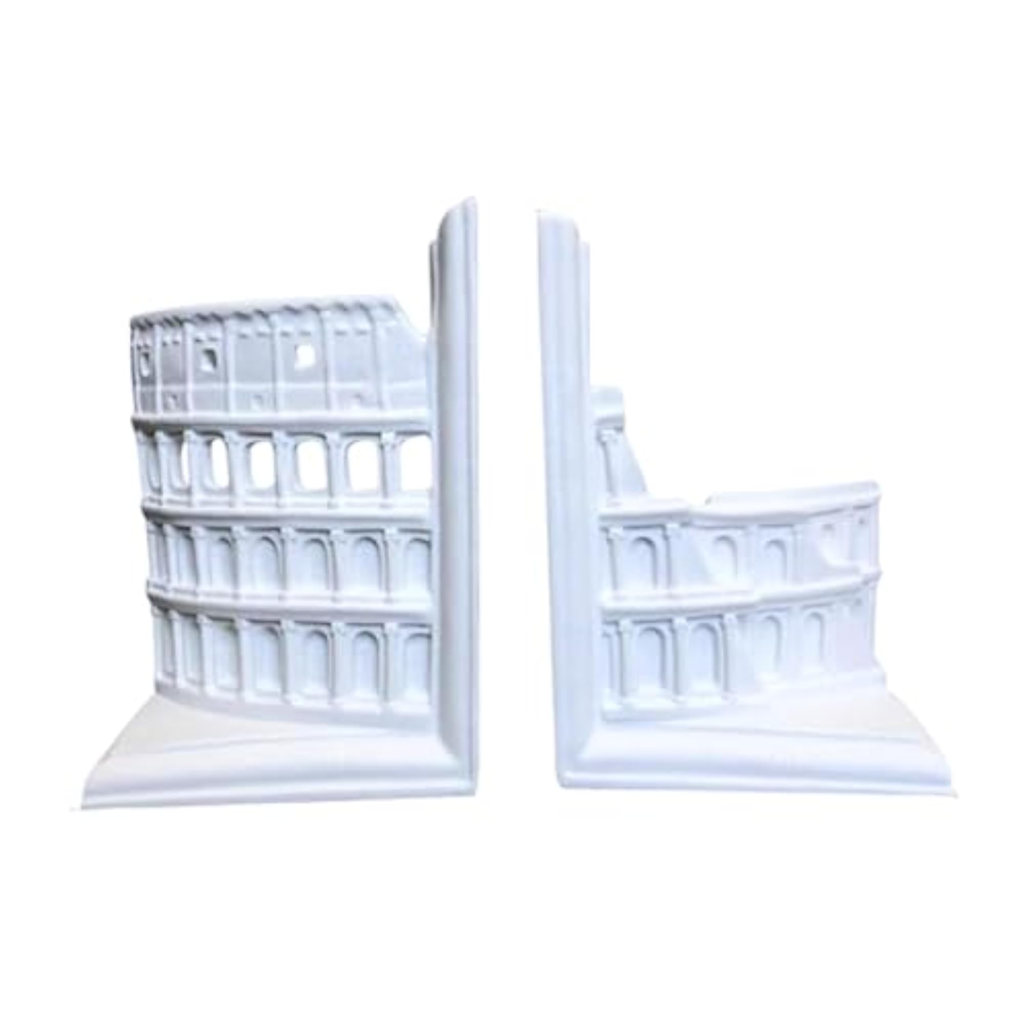 Decorative Castle Bookends, Modern Book Stoppers for Bedroom Office