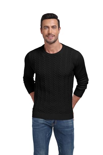Pull d'hiver chaud homme protection thermique et col rond isolant - 5