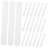 Cabilock 25 Stück Teiliges Einweg Zungenspatel aus Hochwertigem Kunststoff Glatte Oberfläche Sicher und Hygienisch für Medizinische und Orale Anwendungen Leicht und Praktisch zu