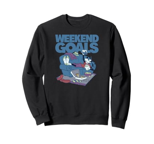 Sweatshirt Disney Goofy avec motif rétro imprimé de haute qualité