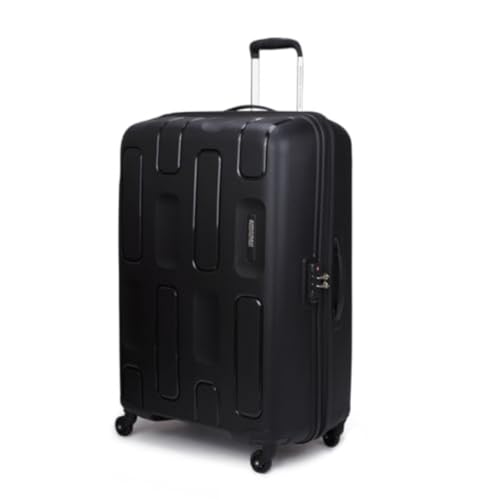American Tourister Ivy 2.0, 79Cm Large Printed Hardside Polypropylene Check-in 4 Spinner Wheels Suitcase with Mounted TSA Lock & Smooth Sliding Wheels for Women & Men Trolley Bag - Black (B0DCC5T3W5) Amazon Price History, Amazon Price Tracker