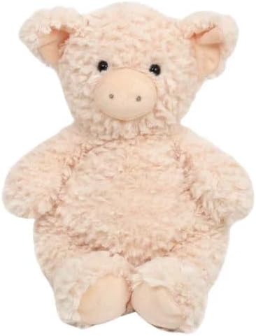 MON AMI Polly The Pig Stuffed Animal  11, Pink Pig Plush Stuffed Toy, Piggy Plush for Kids of All Ages