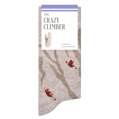The Crazy Climber Socks - Rock Climbing Gifts for 