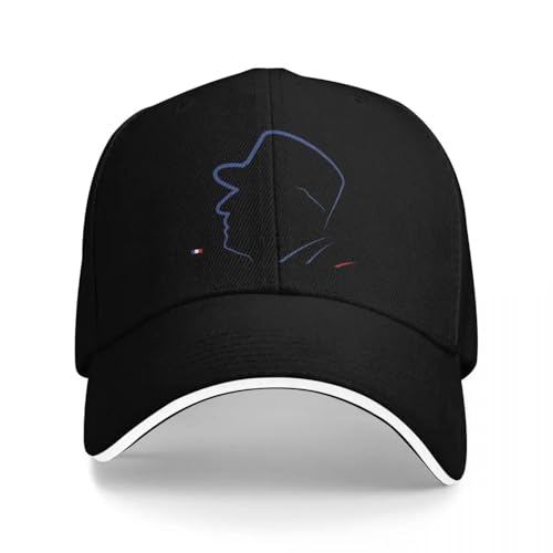 RSSMWKGAF General De Gaulle Jefe de Estado francés/Gorra Tricolor de Béisbol HombreSombreros Femeninos Hombres