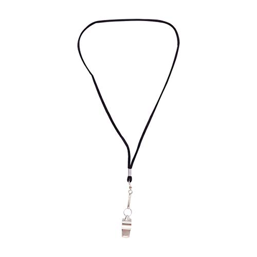 Apito Esportivo com Cordões de Aço Inoxidável Besportble, 6 peças, apito de som alto e nítido para o