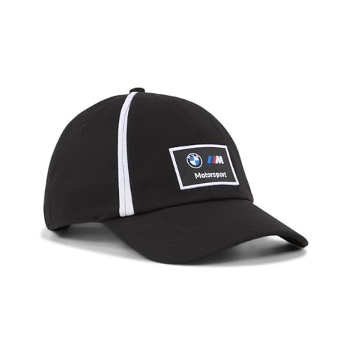 Comodo e pratico Puma BMW MMS Heritage Dad cap, papà Caps Unisex - Adulto, Puma Black,