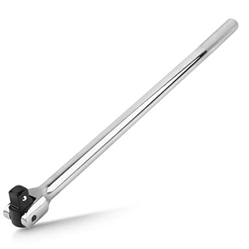 MAXPOWER Heavy Duty 3/4 Drive Breaker Bar 24-inch with Flex...
