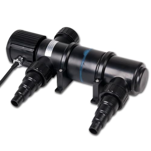 UVC Teichklärer 11 Watt | Desinfektion für klares Wasser im Teich | Wasserklärer ohne Chemie | UV-C Algenvernichter
