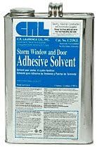 CRL C215GL Storm Window and Door Frame Adhesive Solvent