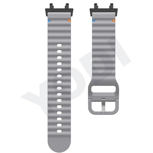 Image of YODI Strap Band Compatible with Amazfit T-Rex 2 Smartwatch Only Soft Silicone | Nylon | Chain | Leather Watch Straps with Installation Adjuster Tool For Amazfit TRex 2