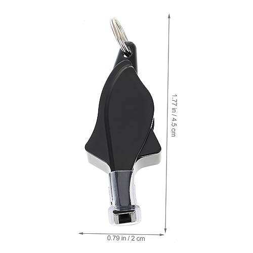 2 silbatos de supervivencia de acero inoxidable para entrenamiento deportivo miniatura 6