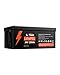Litime 24V 200Ah LiFePO4 Lthium Battery 25.6 Volt 200amp Lthium Iron Phosphate Rechargeable Battery Max. 5,120W Load Power 5KWh Energy Deep Cycle Lithium Ion Battery for RV Marine Trolling Motor.