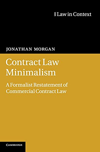 Contract Law Minimalism view 2
