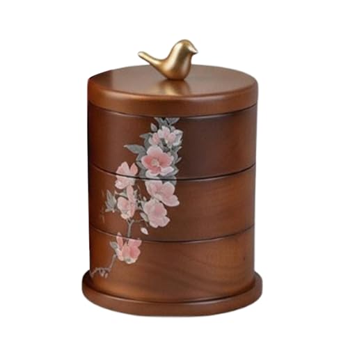 Boîte à bijoux rotative en bois pour ne plus perdre vos bagues
