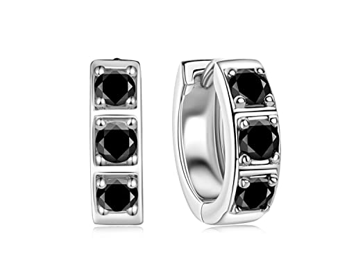 Aros de moissanita para hombre joyeria de aniversario de San Valentin