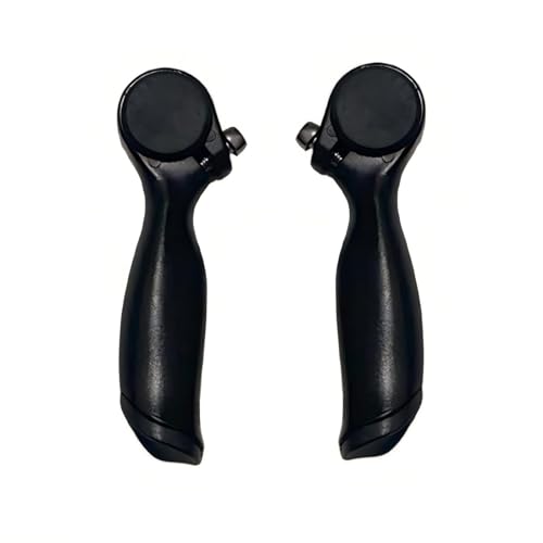 Qurbuns 1 Pair Bicycle Handlebar End Grips, Aluminum Alloy MTB Bike Bar Ends, Ergonomic No-Slip Design Bike Bar Extender Accessories, Universal for Mountain Road Bikes with 21.8-22.8mm Handlebar