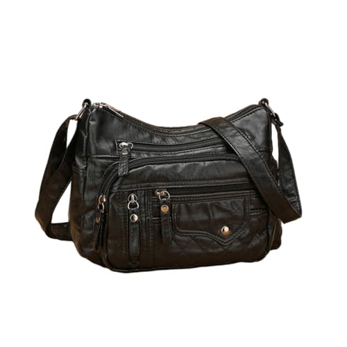 Bag for Women Large Capacity Trendy Shoulder Bag Solid Color Bag