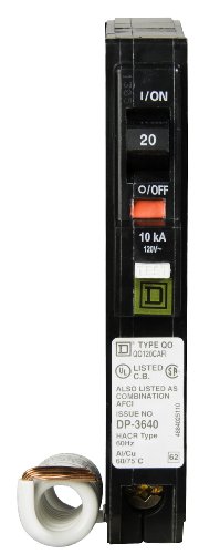 Square D Qo120Cafi Qo 20A Arc Fault Breaker #TOP1
