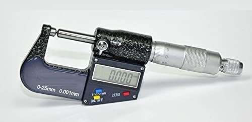 0-75MM 0.001 precision digital display micrometer screw gauge screw-thread outside micrometer stai (Color : 30020023 0 25MM)
