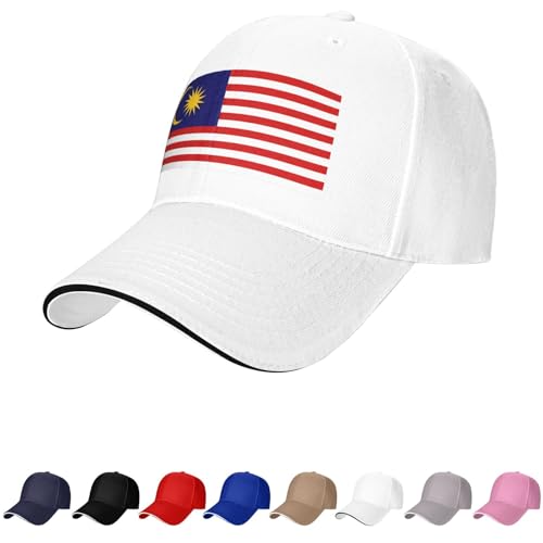 Chapeau de drapeau de la Malaisie Casquettes pour homme femme Drapeau de la Malaisie Casquette de baseball Trucker Dad Hat