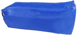 ZTOONE Inflatable Lounger Couch Air Lounger Lazy Sofa with Carry Bag,Hammock Inflatable Mattress Inflatable Bed Pool Float for Swim,Camping,Beach,Hiking,Park,Backyard, Pool, Picnics (Navy blue)