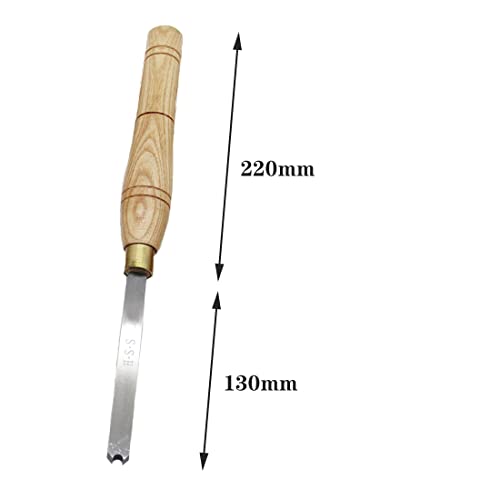 Herramienta de tornear de acero rápido para madera 6mm miniatura 2